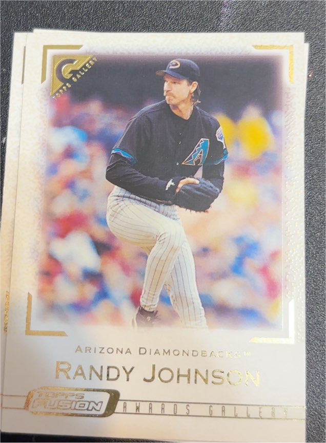 2001 Topps Fusion #203 Randy Johnson — front