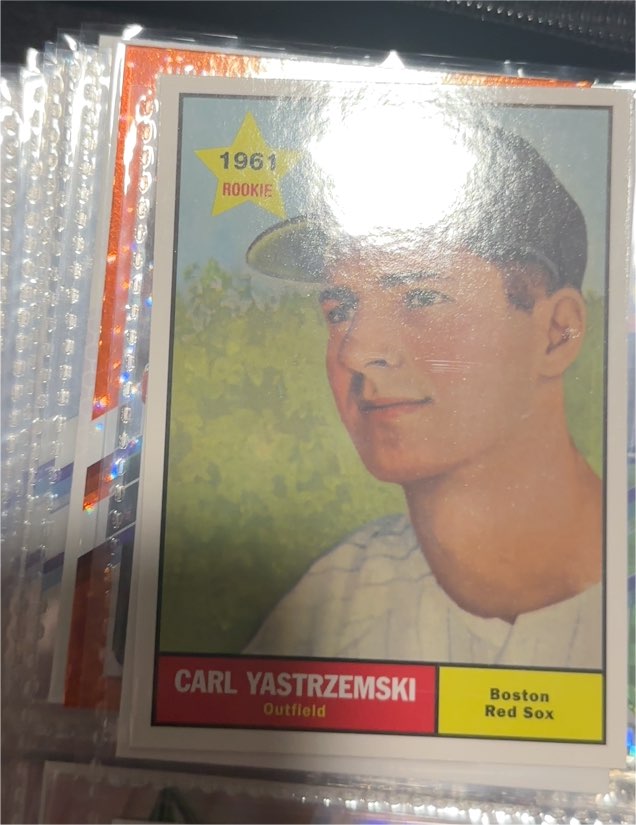 1961 Topps #311 Carl Yastrzemski — front