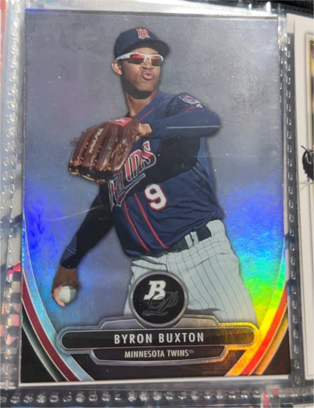 2013 Bowman Platinum #BPP19 Byron Buxton — front
