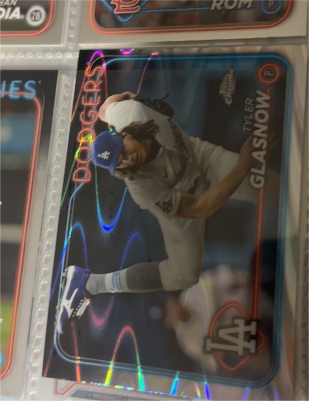 2024 Topps Chrome #54 Tyler Glasnow — front