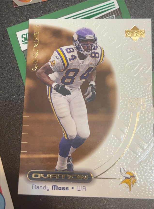 2000 Upper Deck Ovation #31 Randy Moss — front