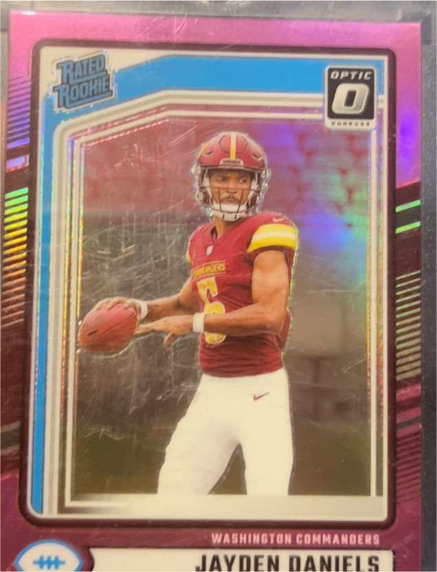 2024 Panini Donruss Optic #389 Jayden Daniels — front