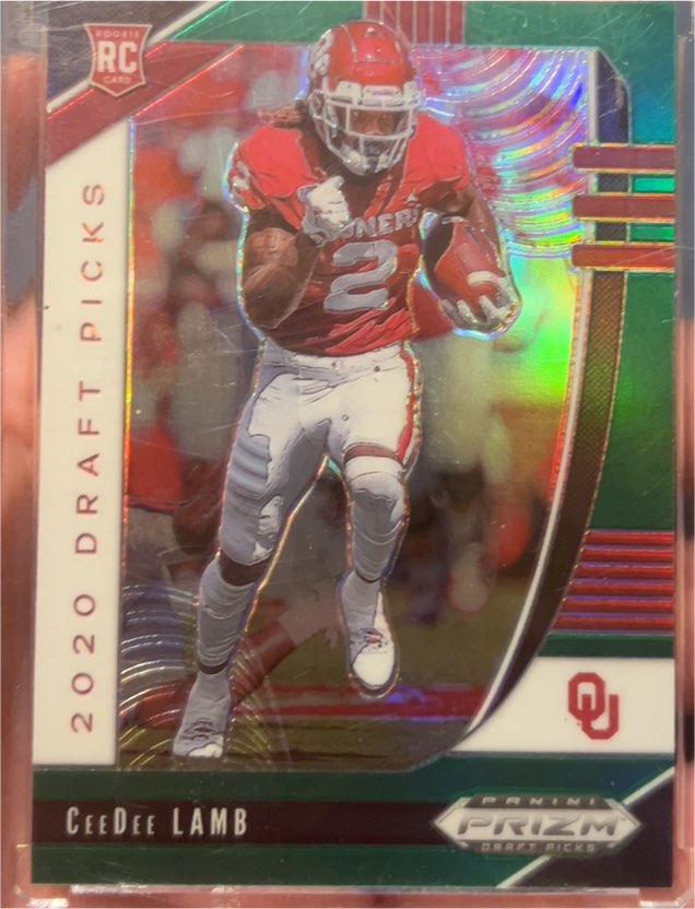 2020 Panini Prizm Draft Picks #104 CeeDee Lamb — front