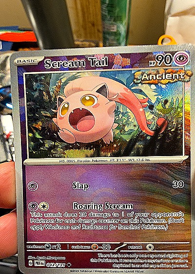 2023 Pokémon Scarlet & Violet Paradox Rift #086 Scream Tail — front