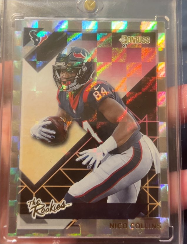 2021 Donruss The Rookies #TR-NCO Nico Collins — front