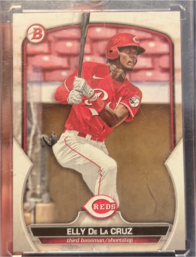 2023 Bowman #BP-65 Elly De La Cruz — front