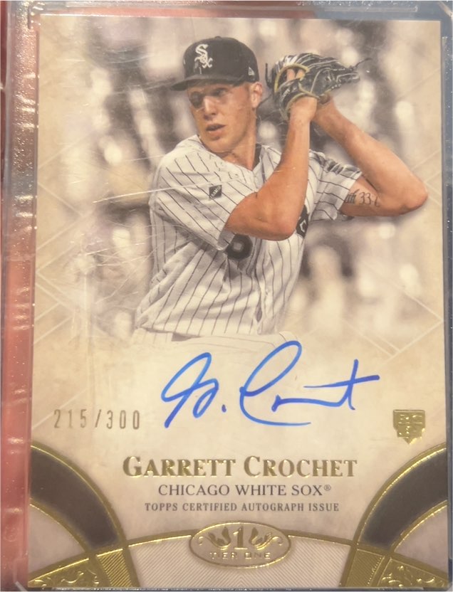 2021 Topps Tier One #215 Garrett Crochet — front