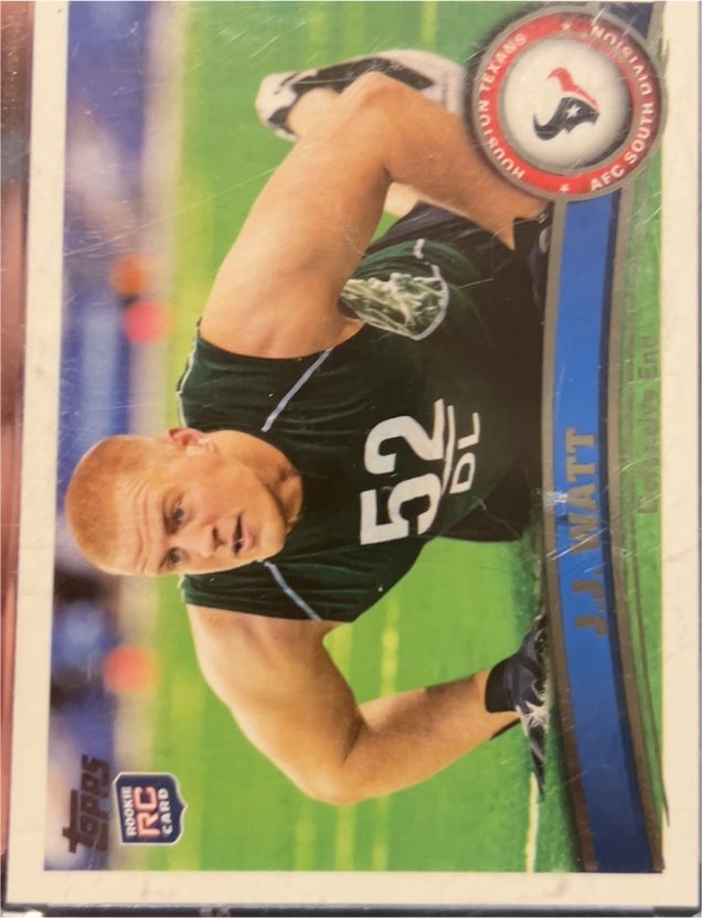 2011 Topps #331 J.J. Watt — front