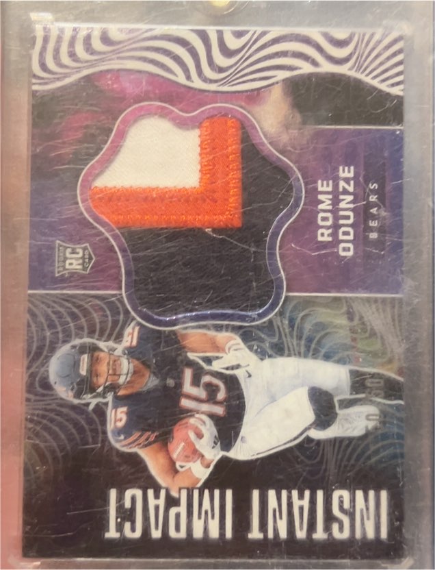 2024 Panini Illusions Instant Impact #II-RO Rome Odunze — front