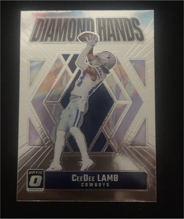 2024 Panini Donruss Optic #7 CeeDee Lamb Diamond Hands — front