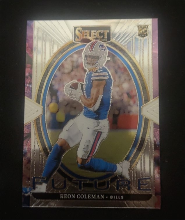 2024 Panini Select #1 Keon Coleman Future RC — front