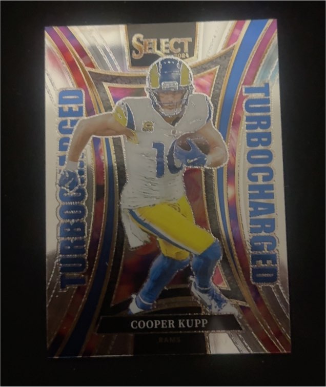 2023 Panini Select Turbo Charged #TUR-CKU Cooper Kupp — front