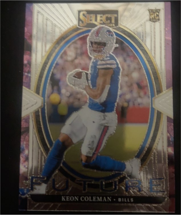 2024 Panini Select #1 Keon Coleman Future Rookie — front