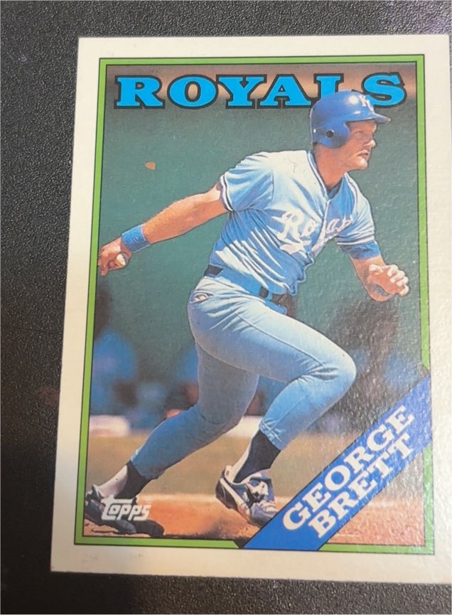 1988 Topps #700 George Brett — front