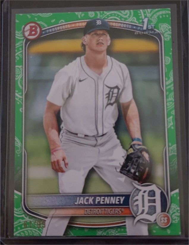 2025 Bowman #BP-60 Jack Penney — front