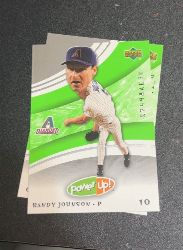 2004 Upper Deck Power Up #10 Randy Johnson — front