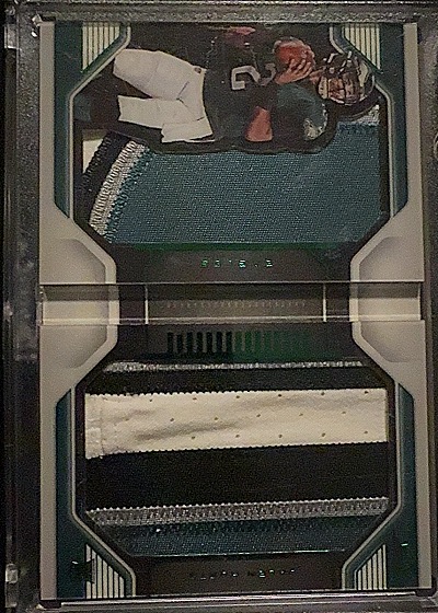 2020 Panini Playbook Jalen Reagor Rookie Jumbo Memorabilia Booklets — front