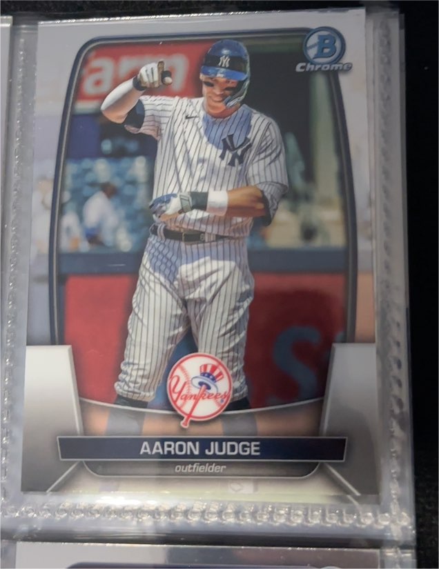 2023 Bowman Chrome #63 Aaron Judge — front