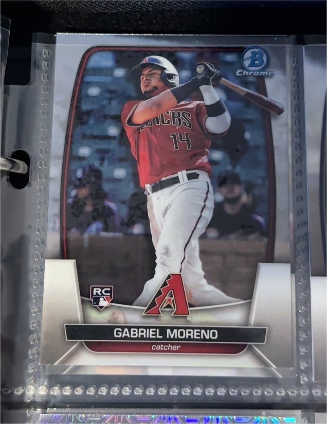 2023 Bowman Chrome #59 Gabriel Moreno — front