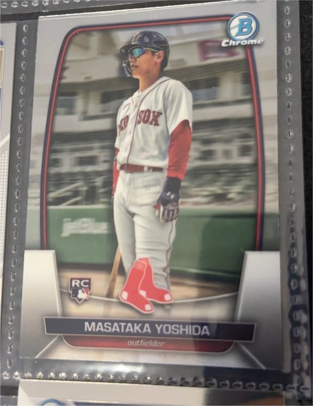 2023 Bowman Chrome #75 Masataka Yoshida — front