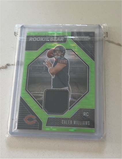 2024 Panini Prizm Rookie Gear #RG-CWS Caleb Williams — front