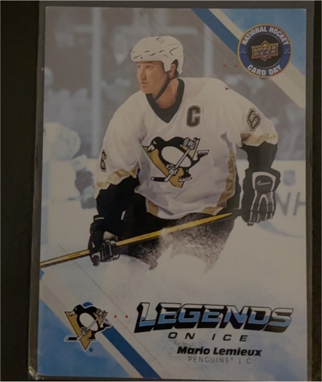 2023 Upper Deck National Hockey Card Day #NHCD-26 Mario Lemieux — front