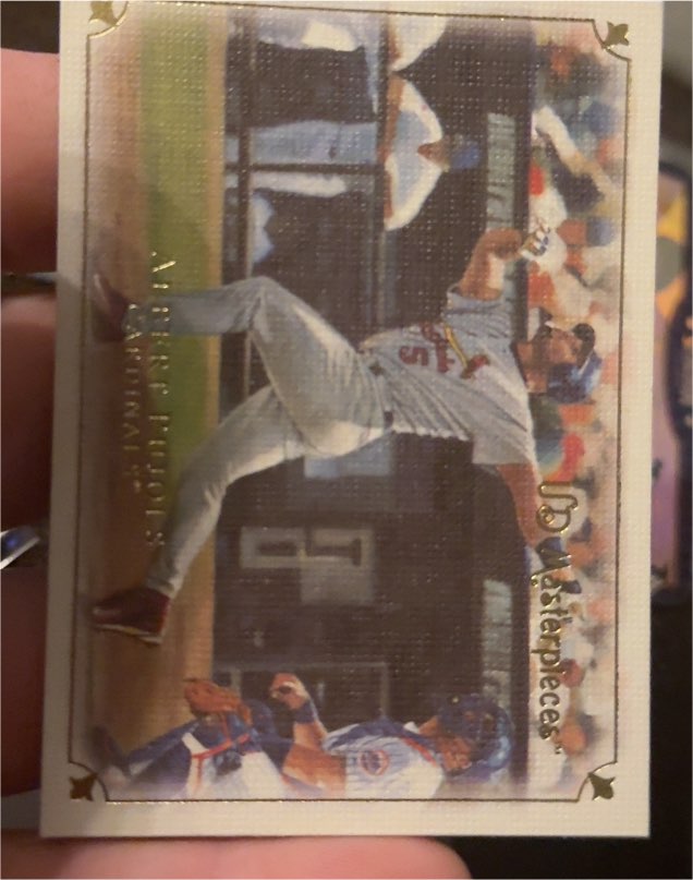 2007 Upper Deck Masterpieces #38 Albert Pujols — front