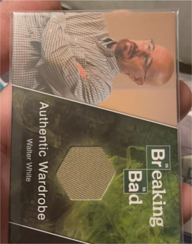 2014 Cryptozoic Breaking Bad Authentic Wardrobe Walter White — front