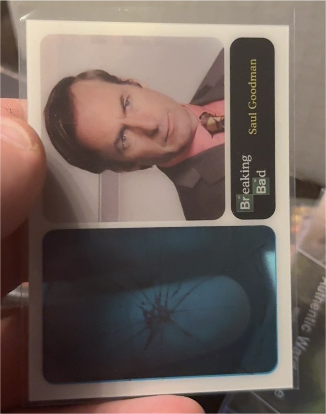 2014 Cryptozoic Breaking Bad Blue Sky Saul Goodman — front