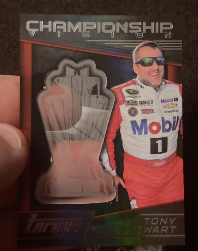 2016 Panini Torque Championship Vision #CV6 Tony Stewart — front
