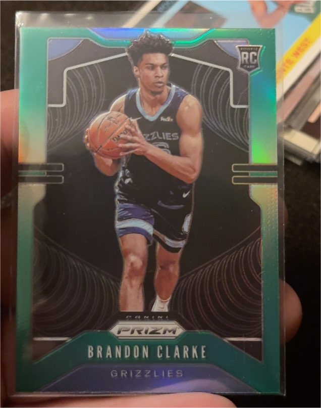 2019-20 Panini Prizm #266 Brandon Clarke — front