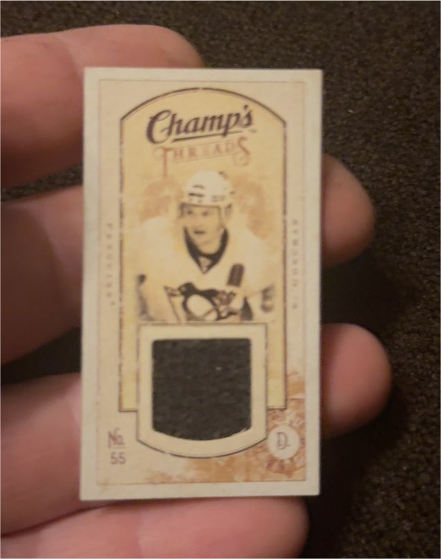 2009-10 Upper Deck Champ's Threads Mini #MT-D — front