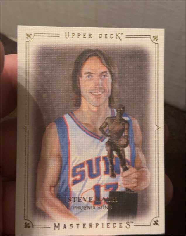 2009-10 Upper Deck Masterpieces #MA-SN Steve Nash — front