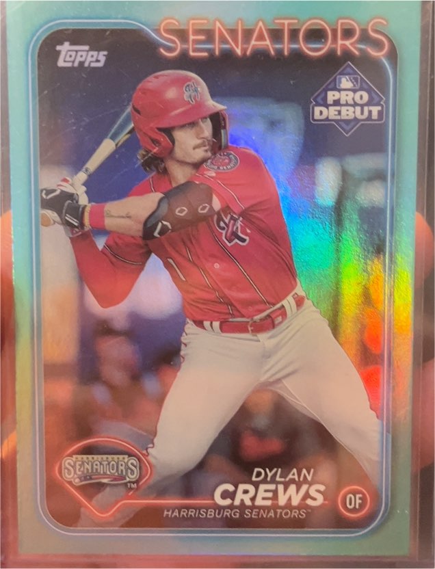 2024 Topps Pro Debut #PD-128 Dylan Crews — front