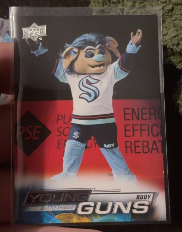 2022-23 Upper Deck Series 2 #499 Budy Young Guns — front