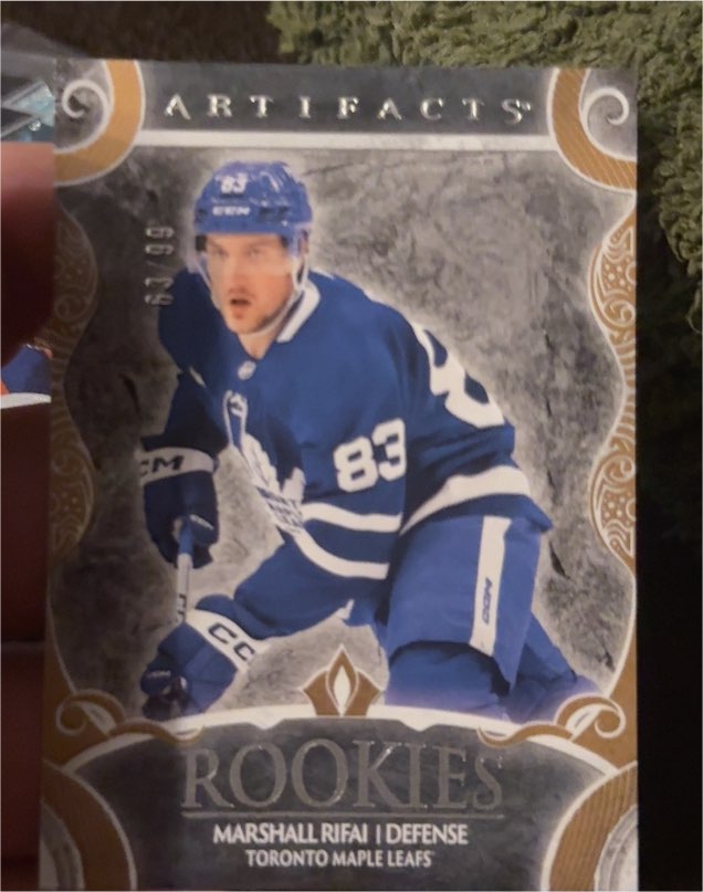 2024-25 Upper Deck Artifacts #189 Marshall Rifai Rookie — front