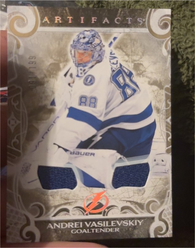 2024-25 Upper Deck Artifacts #119 Andrei Vasilevskiy — front