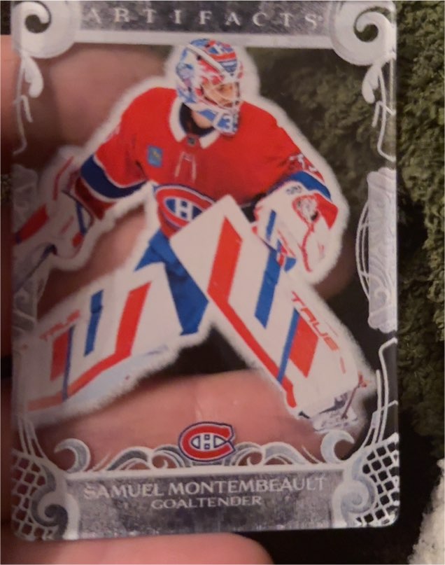 2024-25 Upper Deck Artifacts #102 Samuel Montembeault — front