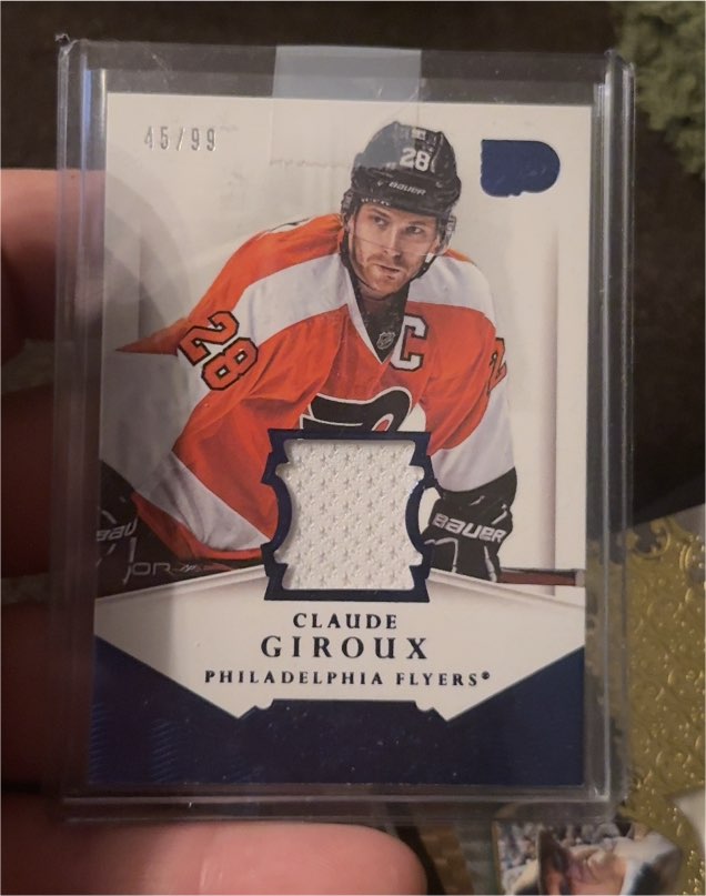 2013-14 Panini Dominion Jerseys #DGX Claude Giroux — front
