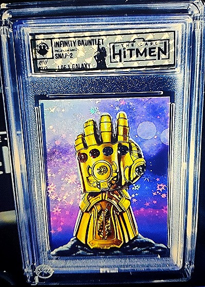 The Case Hitmen 2023 Infinity Gauntlet SNAP-2 — front