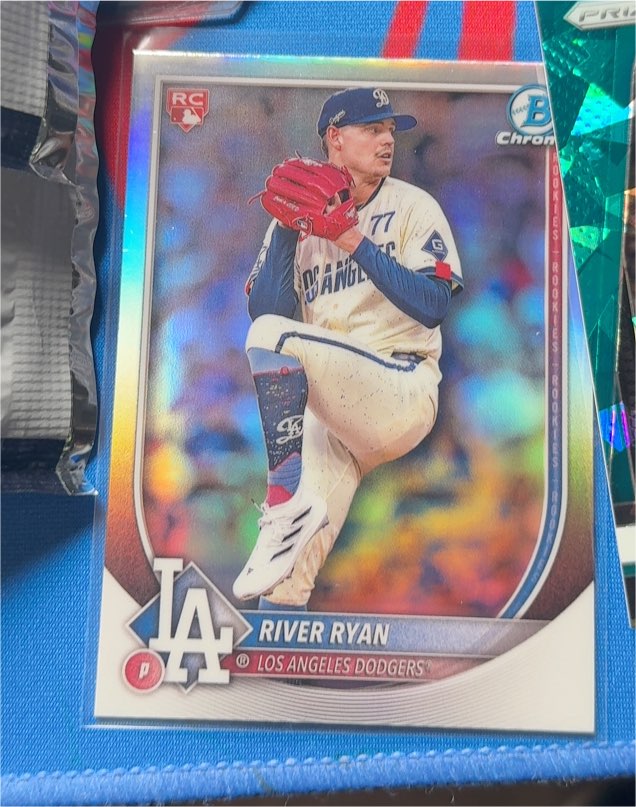 2025 Bowman Chrome #69 River Ryan — front