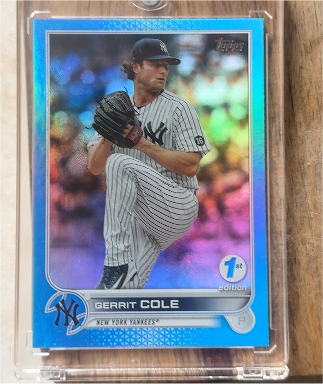 2022 Topps Series 1 1st Edition #35 Gerrit Cole — front
