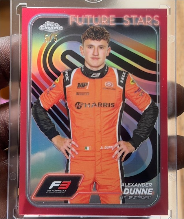 2024 Topps Chrome Formula 1 #51 Alexander Dunne — front