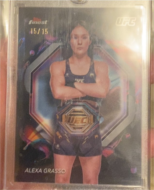 2024 Topps Finest UFC #219 Alexa Grasso — front