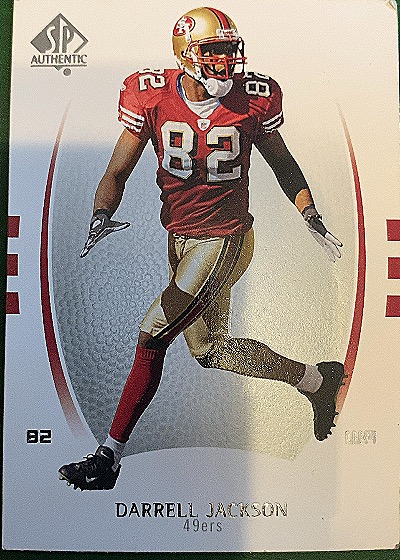 2007 SP Authentic #82 Darrell Jackson — front