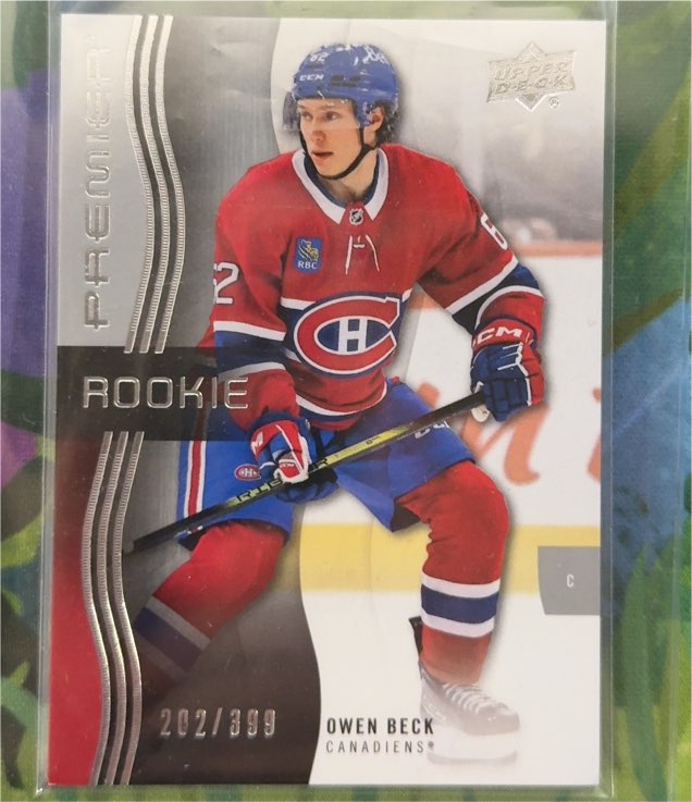 2023-24 Upper Deck Premier #122 Owen Beck — front