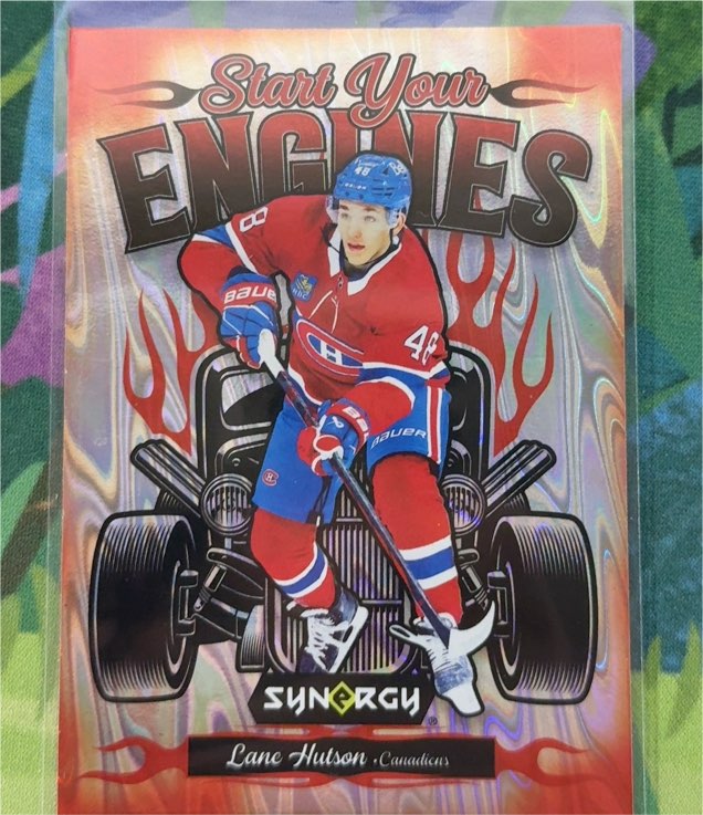 2024-25 Upper Deck Synergy Start Your Engines #SYE-20 Lane Hutson — front