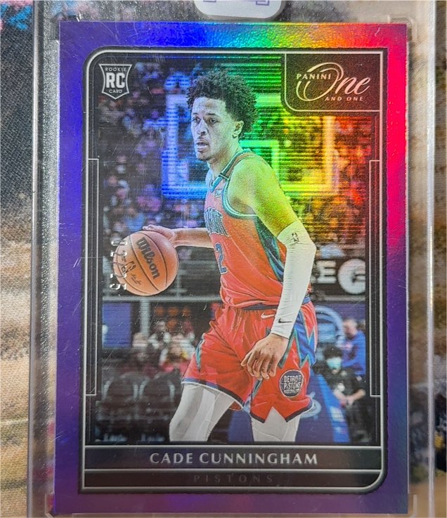 2021-22 Panini One and One #unknown Cade Cunningham — front