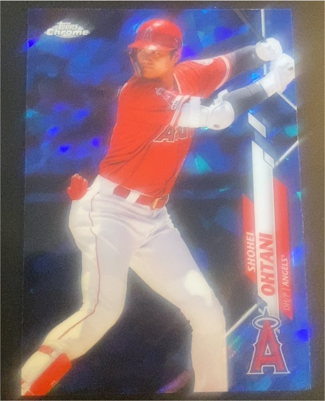 2020 Topps Chrome #21 Shohei Ohtani — front