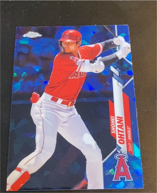 2020 Topps Chrome #21 Shohei Ohtani — front